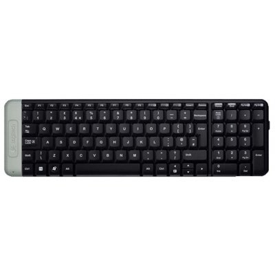   Logitech Wireless Keyboard K230 Black USB