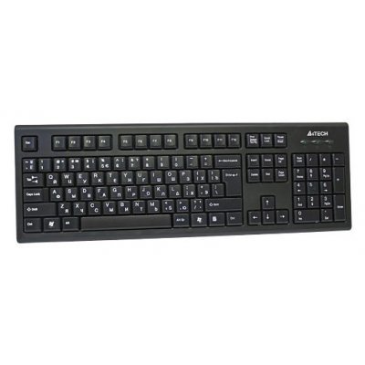 Фото Клавиатура A4Tech A4 KR-85 comfort USB черная