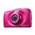 Цифровая фотокамера Nikon Coolpix W100 розовая