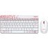Комплект клавиатура+мышь Logitech Wireless Desktop MK240 (Keybord&mouse), USB, White ([920-008212)